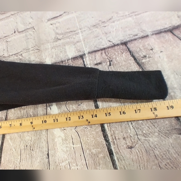 We The Free Zip Shoulder Oversize Sweater Black Dolman Sleeve S - Picture 15 of 16